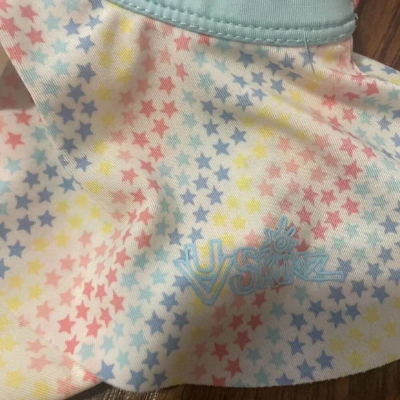 UV Skinz 2T Unicorn Two Piece Swimsuit, Colorful, Swim Skirt - Picture 4 of 4